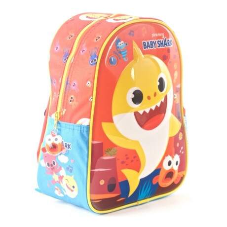 Mochila Infantil Baby Shark 30cm con sonido 001