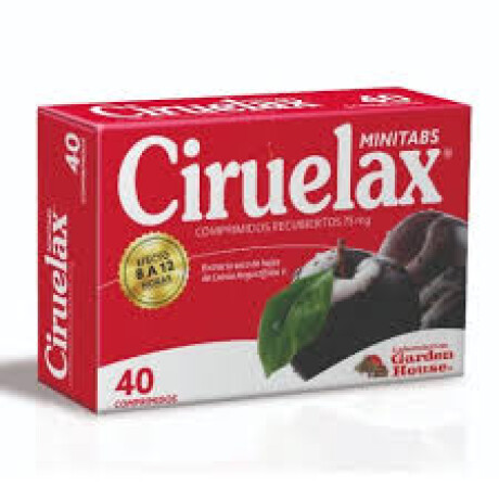 CIRUELAX MINITABS 40 COMPRIMIDOS RECUBIERTOS CIRUELAX MINITABS 40 COMPRIMIDOS RECUBIERTOS