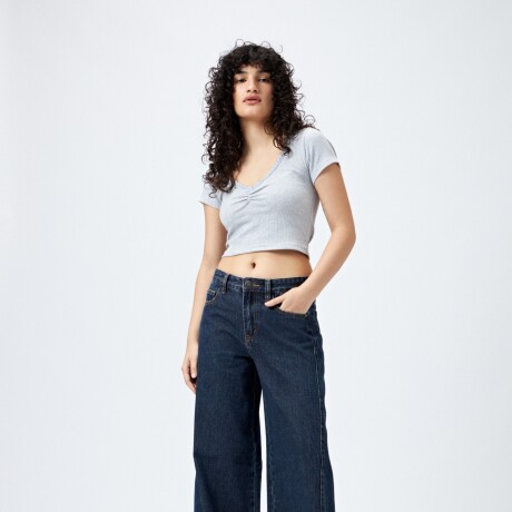 REMERA DANIRA Gris Melange