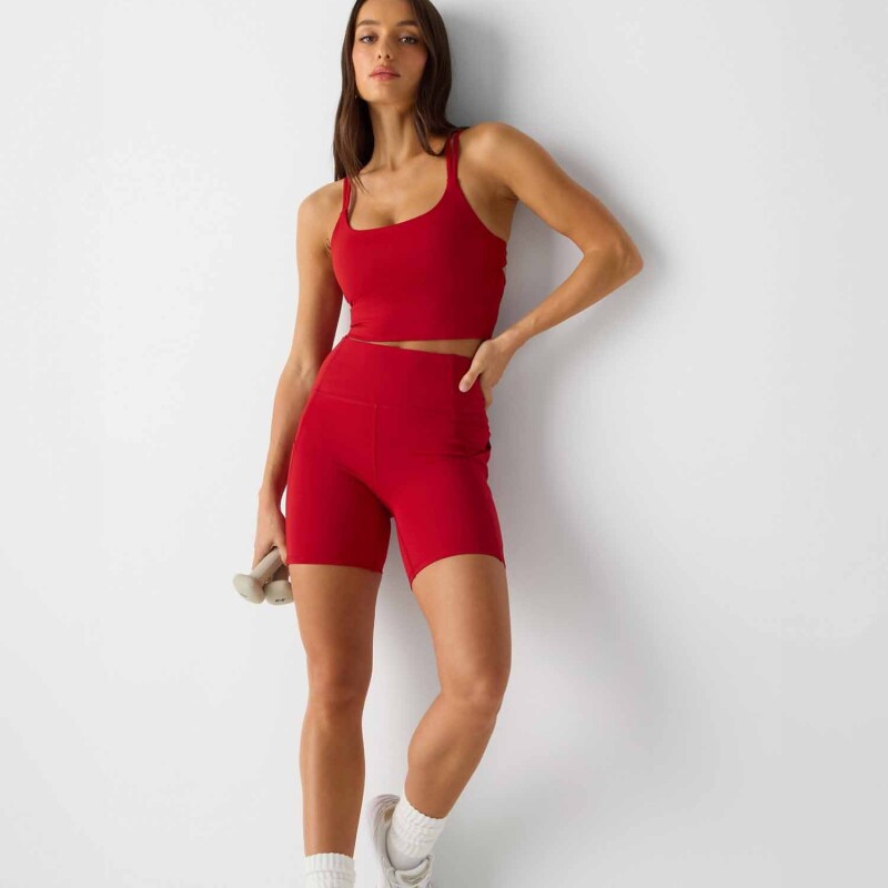 Top Con Sujetador Principal Built-In Bra Mujer Holly Berry