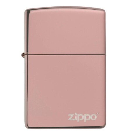 Encendedor Zippo High Polish Rose Gold con logo - 49190ZL Encendedor Zippo High Polish Rose Gold con logo - 49190ZL