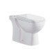 Inodoro Con Tapa Para Mochila Blanco Brillo De Porcelana Sanitaria Incluye Tapa Malawi 000