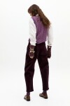 Chaleco Otto en Blend de Lana Violeta