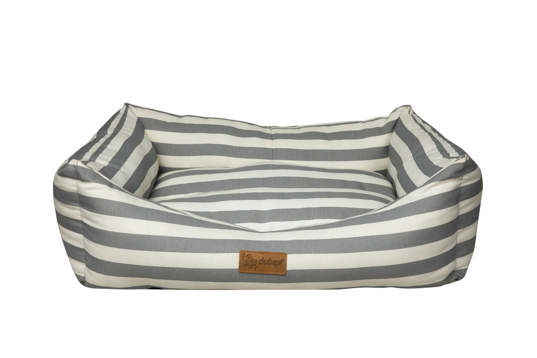 COJÍN DUBEX MAKARON VR10 RAYAS GRIS M 