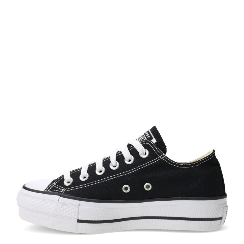 Championes Unisex Converse Chuck Taylor All Star Lift Negro - Blanco