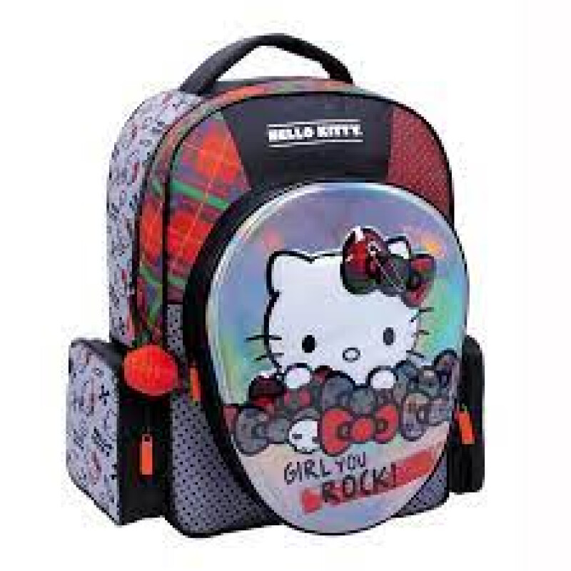 Hello Kitty Rock Espalda 17" color negro 17L Hello Kitty Rock Espalda 17" color negro 17L