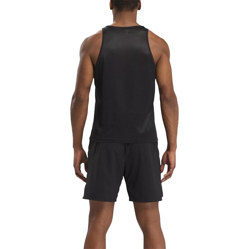 Musculosa Reebok DRY Running Singlet Negro