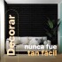 Revestimiento Pared Adhesivo 3d Piedra Ladrillo 20 Mts x 0,70 Mts Variante Color Negro