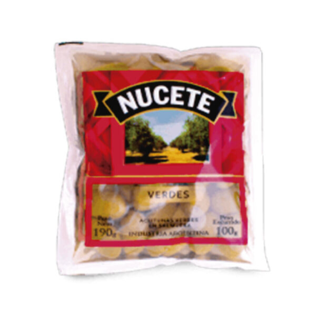 Nucete Aceitunas Verdes Enteras 100g 