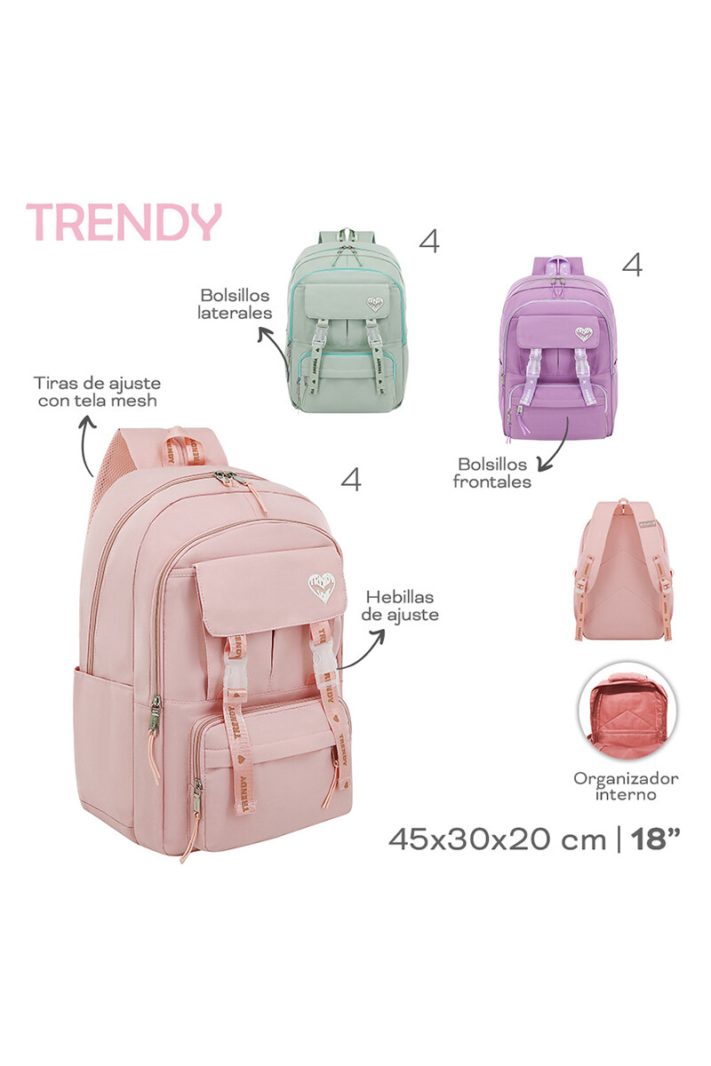 Mochila Trendy Verde