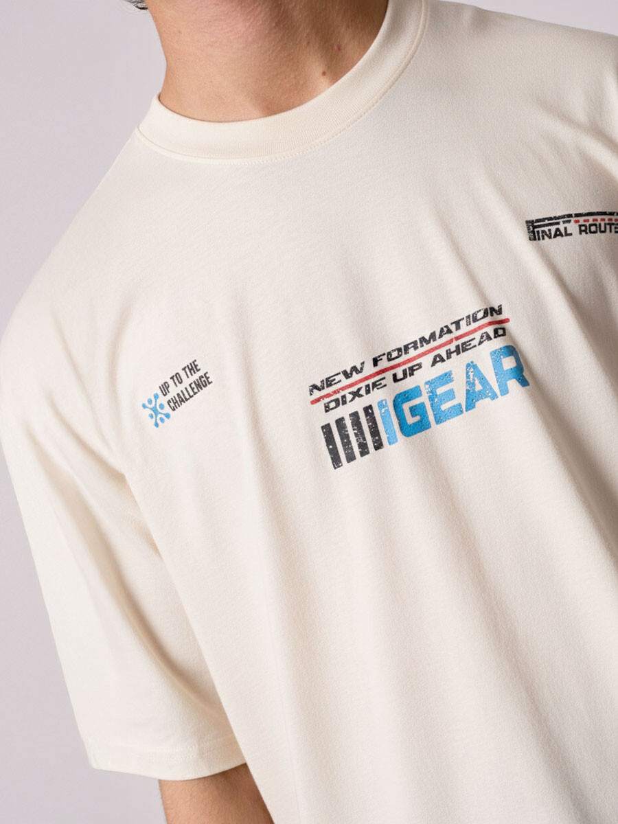 T-SHIRT RIFT DIXIE - Marfil 