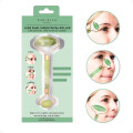 Masajeador Rodillo Facial de Jade Gua Sha Para el Contorno del Cutis Masajeador Rodillo Facial de Jade Gua Sha Para el Contorno del Cutis