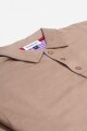 Remera cuello polo KHAKI