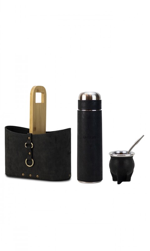 KIT MATERO GALLUS ENGRASADO NEGRO