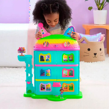 Casa De Muñecas Gabby 4 Pisos Con Sonido + Accesorios Casa De Muñecas Gabby 4 Pisos Con Sonido + Accesorios