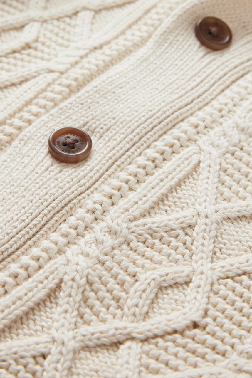Buzo Cardigan Toddler Boy Chino