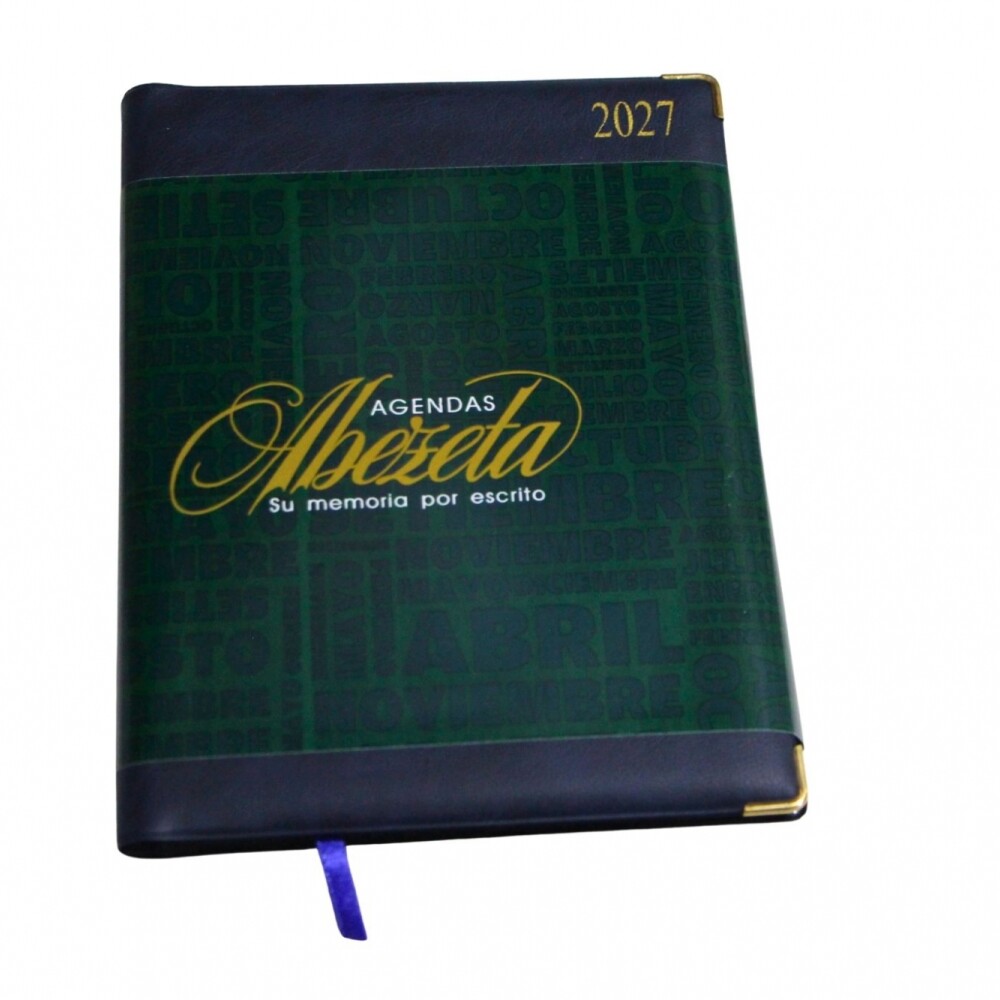 AGENDA ABEZETA 202 CLSSICA DEL AÑO TAPA ESPECIAL SEMANA A LA VISTA TAPA AZUL