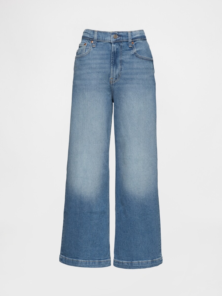 Jean Stride Ankle Mujer - Medium Indigo 1 