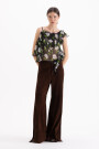 PANTALON RACHEL SUEDE Chocolate