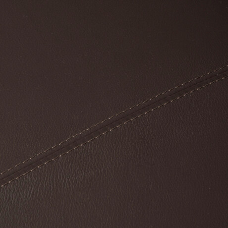 SOFA 2 CUERPOS CUERO-100-NATURAL MARRON VENECIA CHOC.