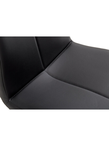 Silla de comedor HAVNDAL negro/cromo Silla de comedor HAVNDAL negro/cromo