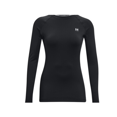 Remera Mujer Under Armour Coldgear - Black/White Black