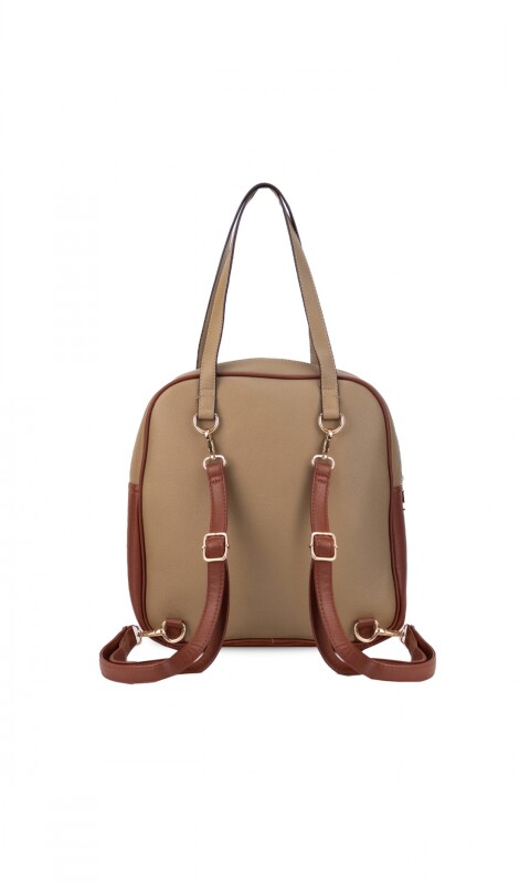 MOCHILA CLARA TOPO C/BORDEAUX