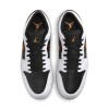 Championes Air Jordan 1 Bajo de Hombre Blanco