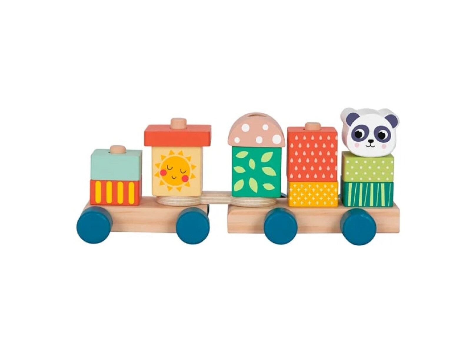 Tren encastre de madera Hi Pando 