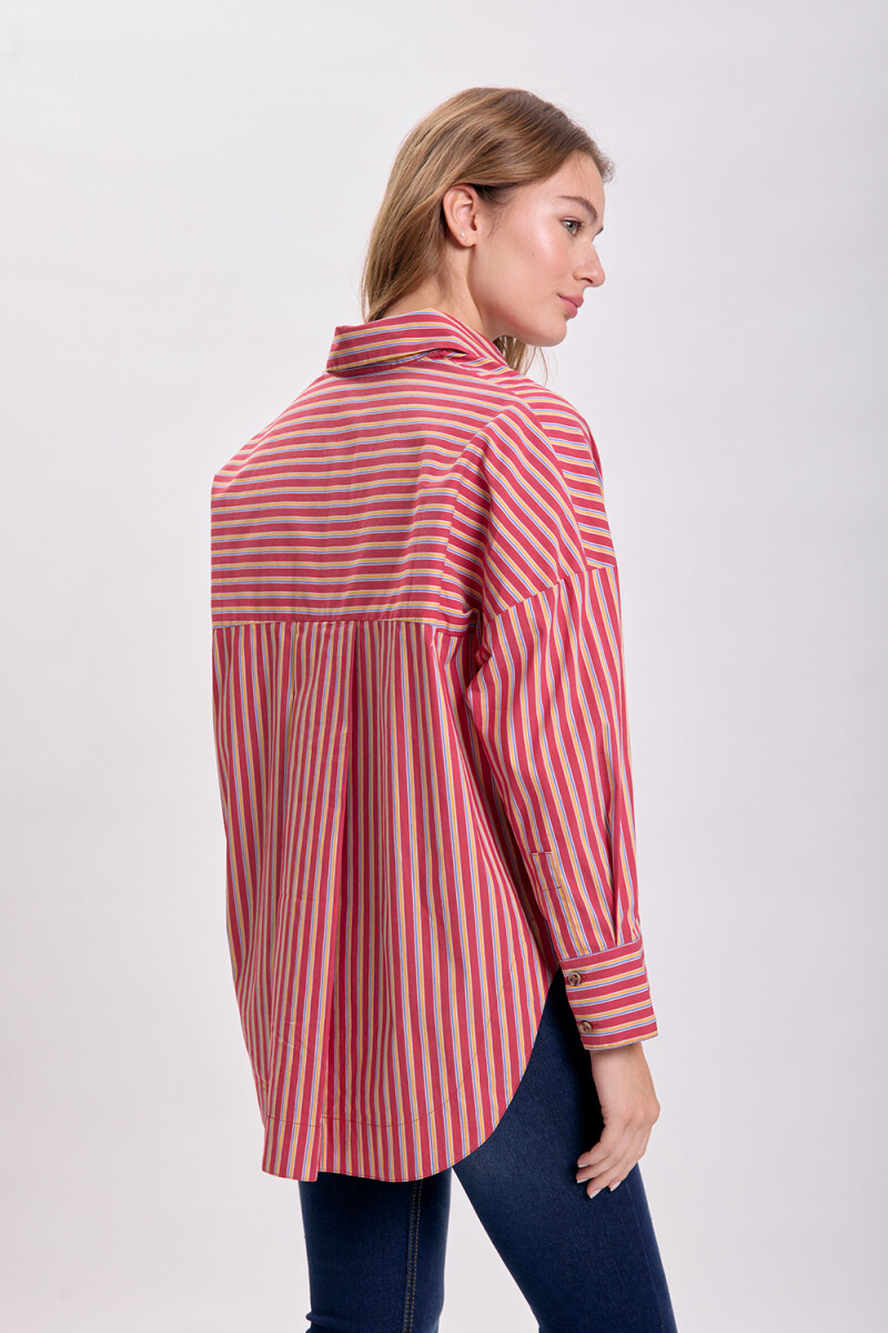Camisa especial rayas Amarillo