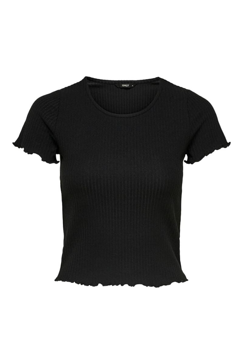 Top Emma Cropped Black