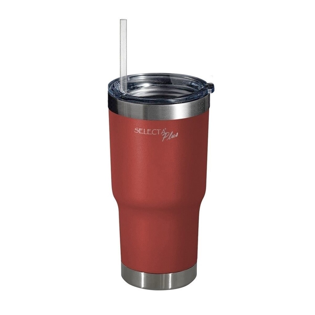 VASO TERMICO C/SORBITO 560ML AC.INOX ROJO 