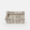 Porta Papeles Praga En Cuero Snake Print Natural