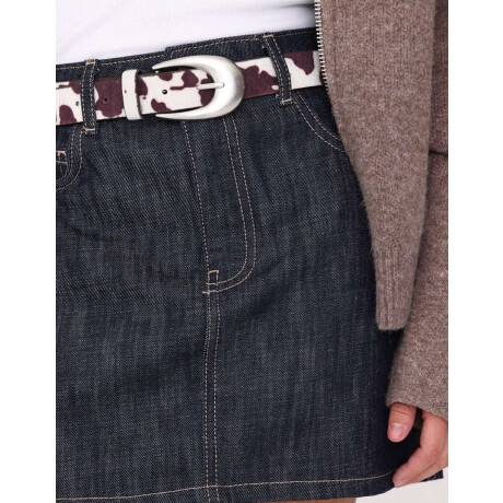 Cinturón Animal Print Cow Estampado Animal Print