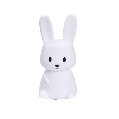 VELADORA KIDS RABBIT BLANCO SILICONA A393