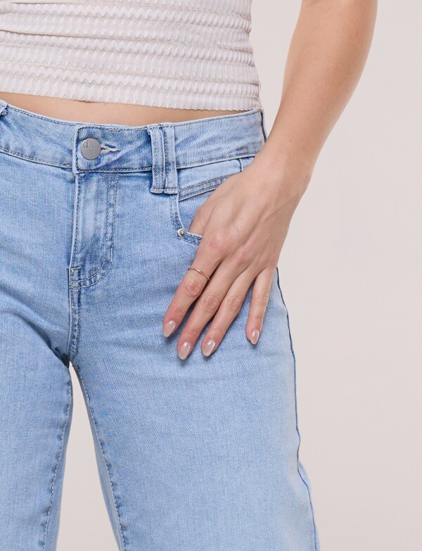 Jean Midrise Wide Leg JEAN CLARO