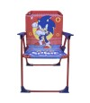 Silla Playa Infantil Sonic Plegable Rojo