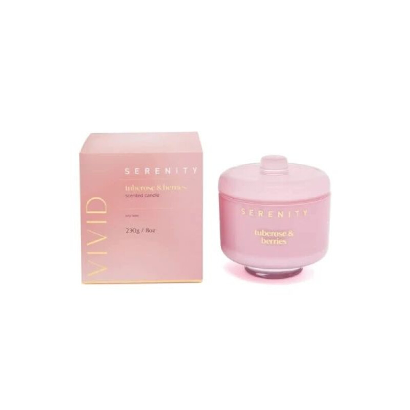 Vela Aromatica Serenity Tuberose Y Berries