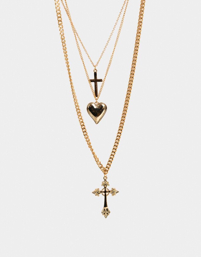 Collares Cortos Religioso Collar Corto Religioso - Dorado