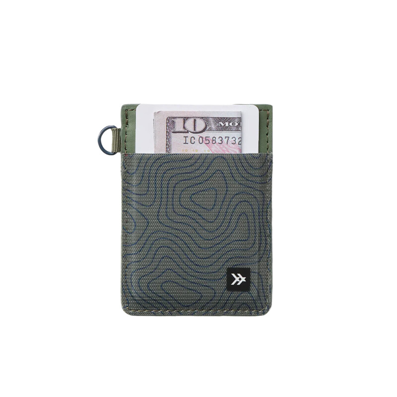 Billetera Thread Vertical Leather - Gris Billetera Thread Vertical Leather - Gris