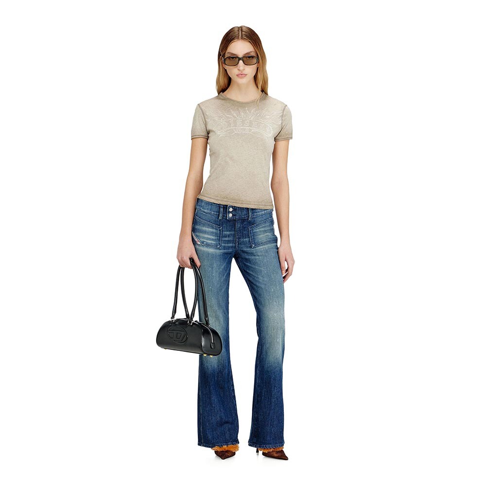 Camiseta Para Mujer T-Uncuties-Long-Aa2 Beige