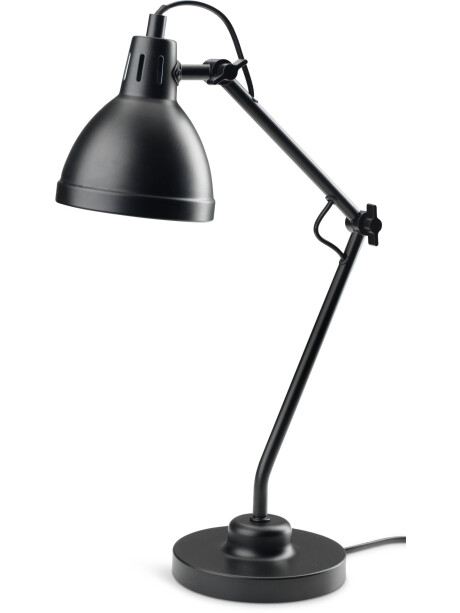 Lámpara de mesa PATRIK Ø14xA45cm negro Lámpara de mesa PATRIK Ø14xA45cm negro