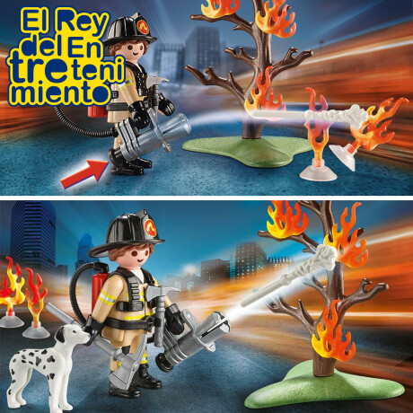 Playmobil Maletín Bombero City Action Figura y Accorios Playmobil Maletín Bombero City Action Figura y Accorios