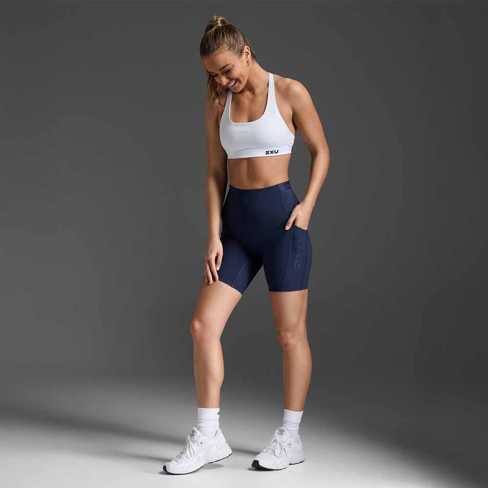 Bikers Form Stash Hi-Rise Bike Shorts Mujer Midnight/midnight