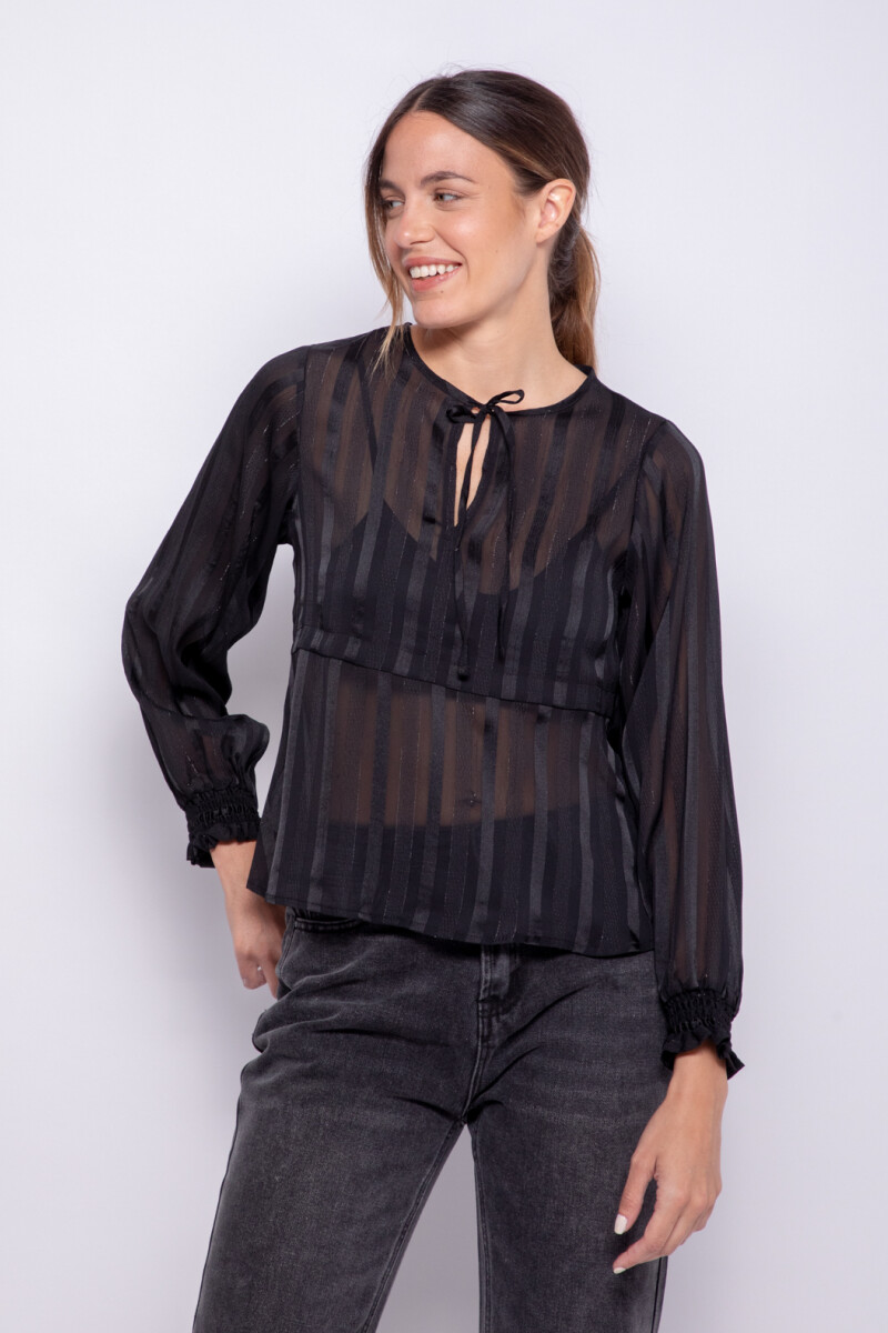 BLUSA FALK Negro