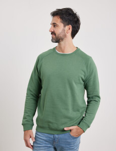 470910 SWEATER JOGGING HARRY Verde Claro Melange