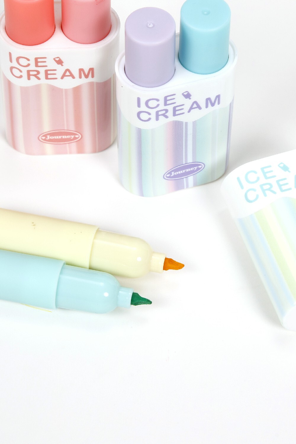 Resaltador Set X 3 Un, Ice Cream Estampado 2