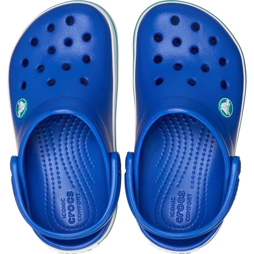 Crocs Crocband Clog T Niños 1 a 5 años Blue Bolt/turbo Teal