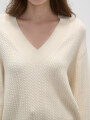 Sweater Varsity Crudo / Natural