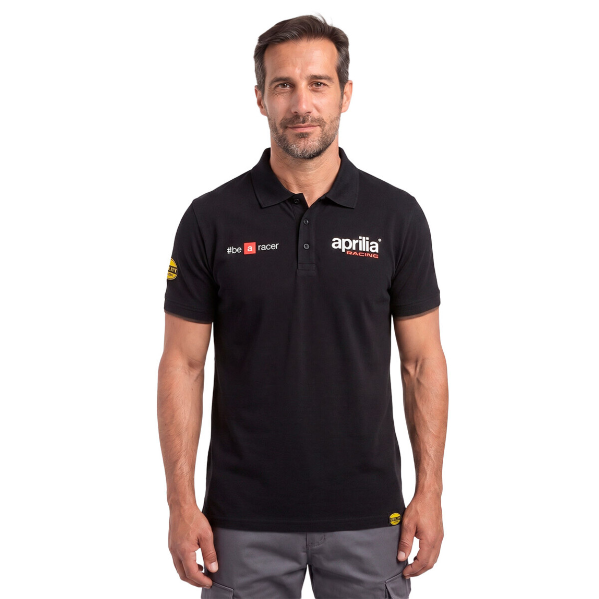 Remera Apolo Hombre Diadora Utility - Negro 